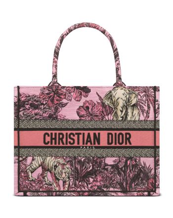 Christian Dior Medium Dior Book Tote Pink