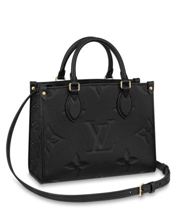 Louis Vuitton Onthego PM Tote Bag M45653 Black