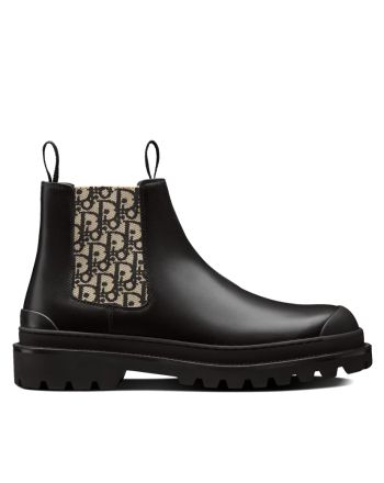 Christian Dior Unisex Explorer Chelsea Boot Black