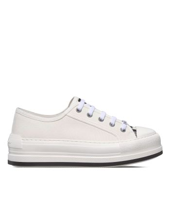 Christian Dior Women's Walk'n'Dior Platform Sneaker Cream