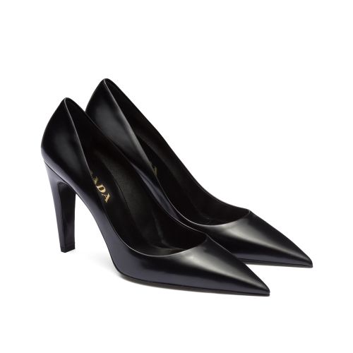 Prada Women's Brushed Leather Pumps 1I288N 